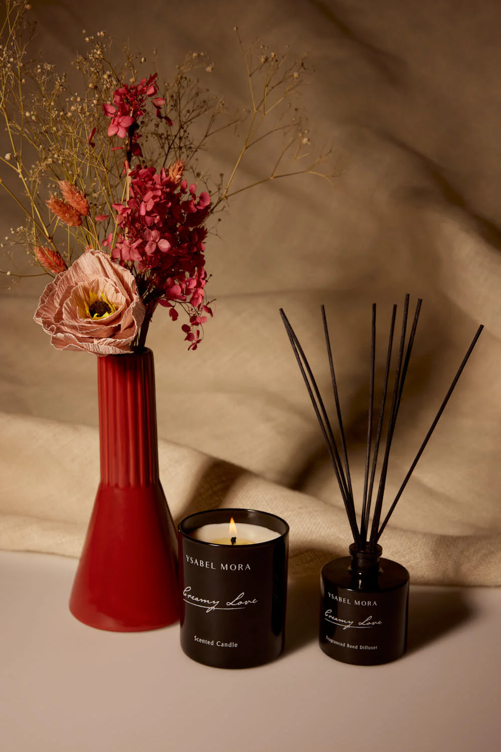 Candela d'amore cremosa - immagine 3