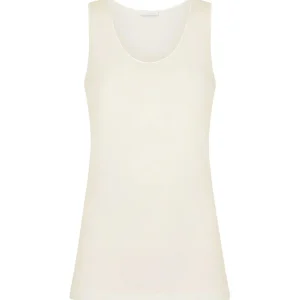 Canottiera spalla larga doubleface  Lana