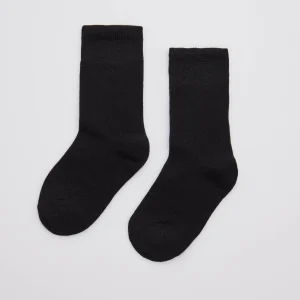 Calzini per bambini in cotone nero