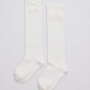 Calzini lunghi avorio