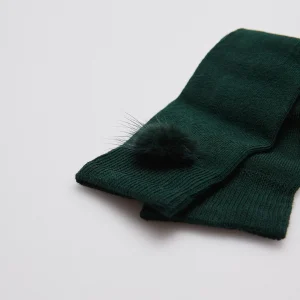 Calzini lunghi verde bottiglia