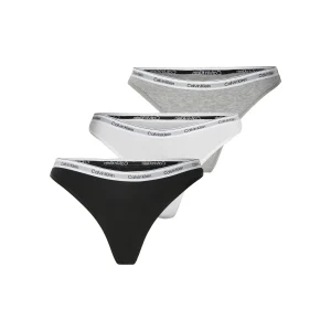 3pack perizoma - Calvin Klein - 3color modern logo