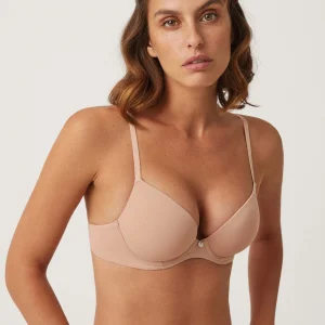 Reggiseno push-up doppio color nudo