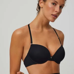 Reggiseno nero senza schienale