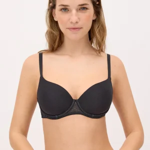 Reggiseno imbottito nero con ferretto Ada
