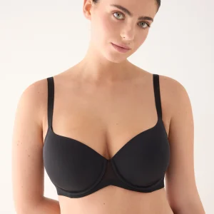 Reggiseno imbottito con ferretto Nomarks, reggiseno nero Sun