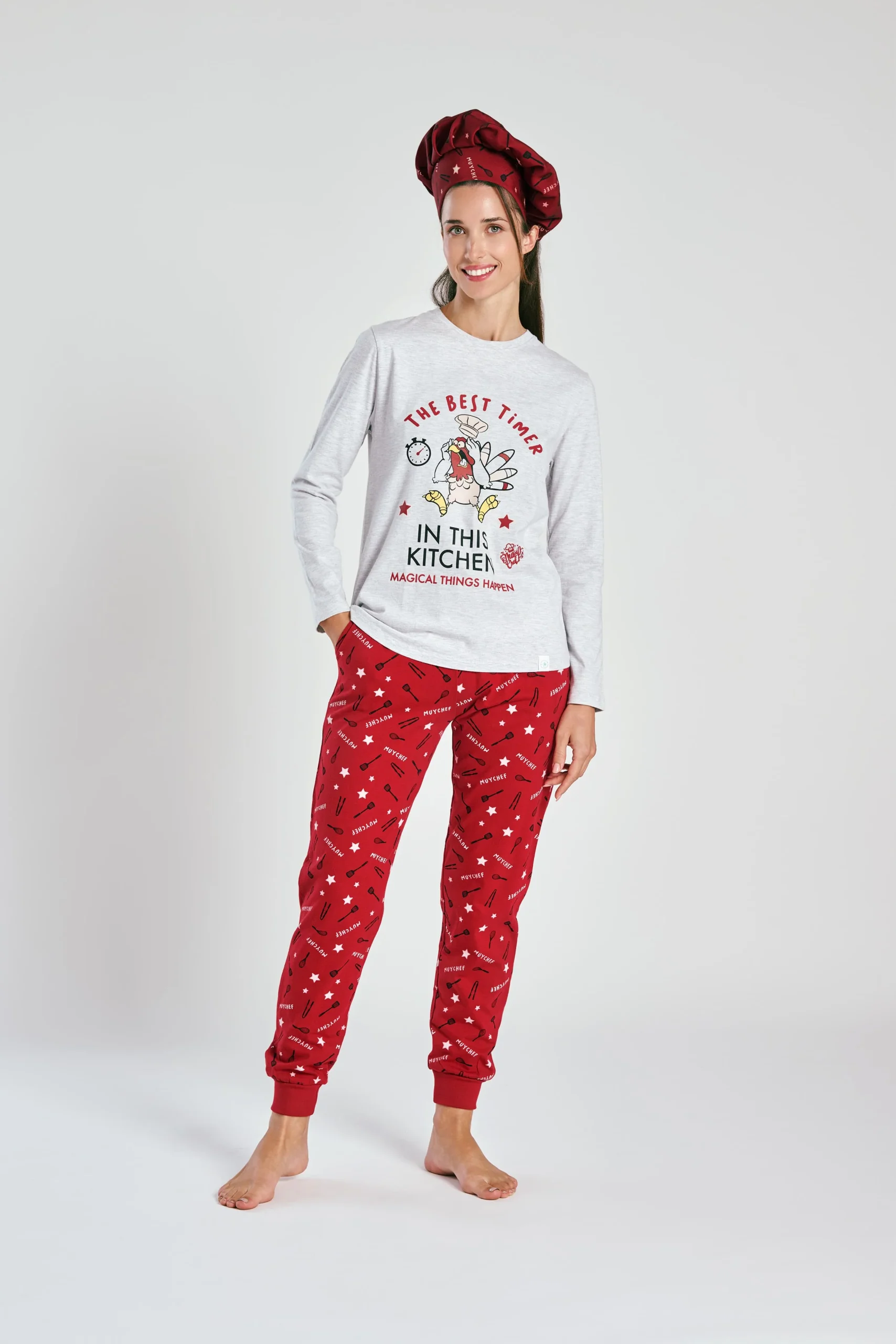 Pigiama con stampa da cucina | MUYDEMI - immagine 2