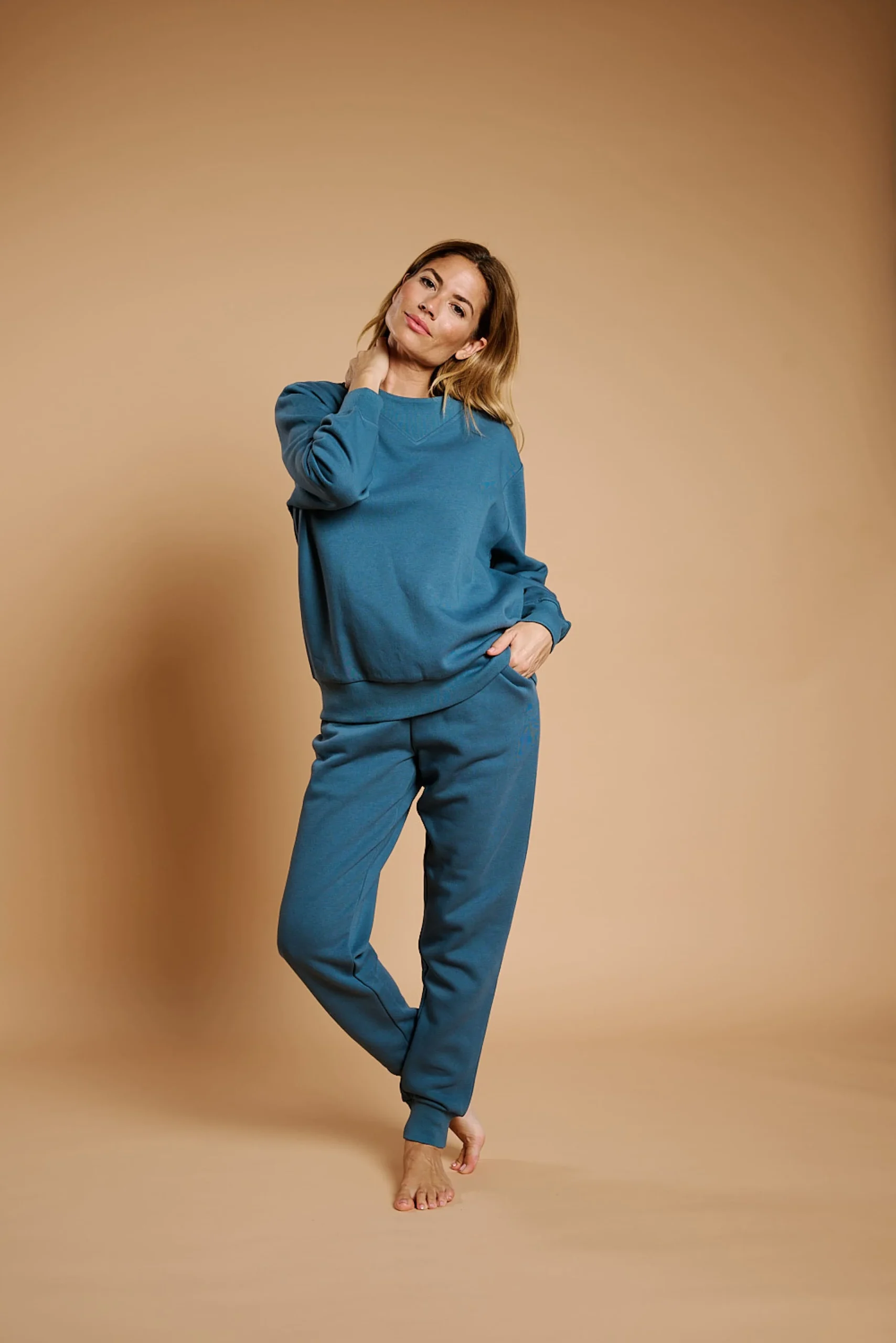 Pigiama casual blu | MUYDEMI