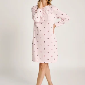 Camicia da notte stampata a maniche lunghe | MUYDEMI