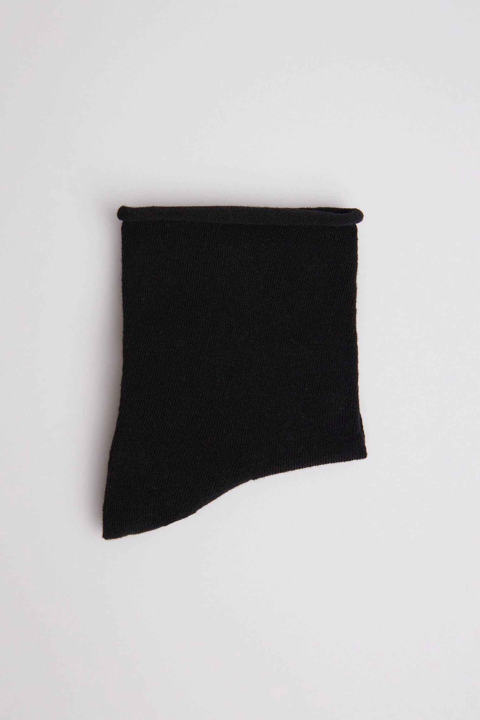 Calzini neri traspiranti senza polsini - immagine 3