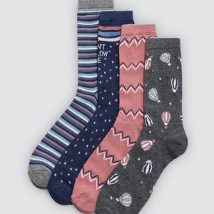 Confezione da 3 calzini stampati "Non seguirmi"