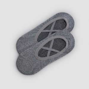 Calzini antiscivolo per Yoga e Pilates, grigi