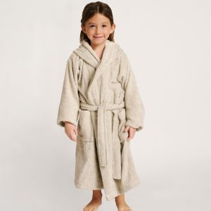 Accappatoio beige per bambini | MUYDEMI