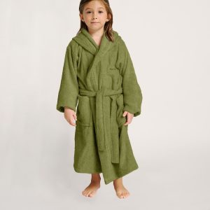 Accappatoio verde per bambini | MUYDEMI