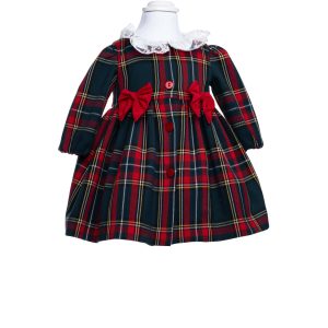 Abito Tartan Rosso Marlu’