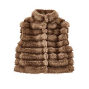 Gilet Pelliccia Bambina Monnalisa