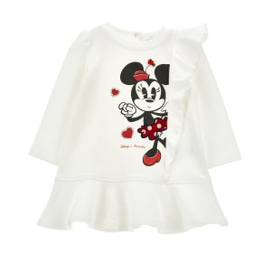 Abito in Felpa Neonata Monnalisa