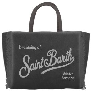 Borsa a Mano Velluto Nero