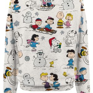 Maglione Lana S.Barth Snoopy Friends