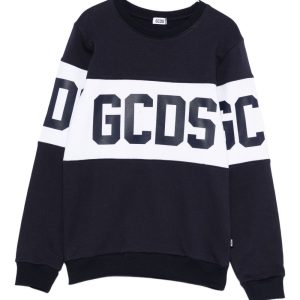 Felpa Girocollo Blu GCDS