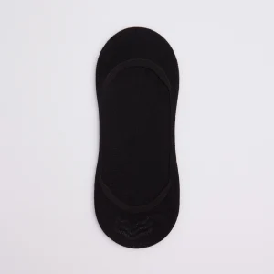 Calzini invisibili in bambù neri aperti al mignolo