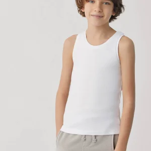 Canottiera con bretelle