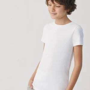 Canottiera a maniche corte