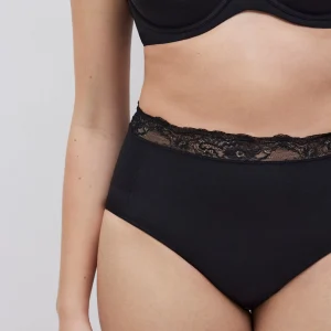 Mutandina riducente nera a mezza compressione