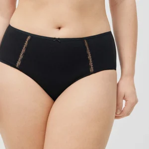 Mutandina alta contenitiva nera