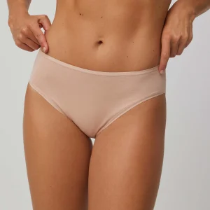 Confezione da 2 mutandine midi basic nude