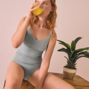 Canotta in cotone verde