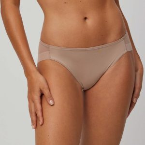 Mutandina in tulle visone