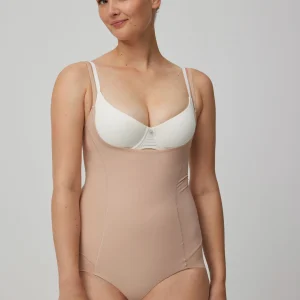 Mutandina riducente in tulle color carne