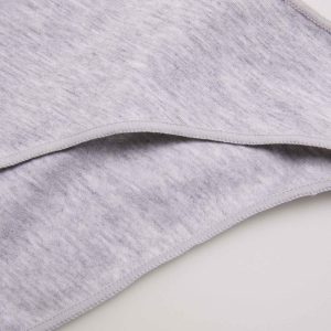 Minimutandine in cotone grigio