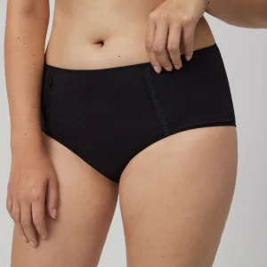 Mutandina alta di lingerie nera