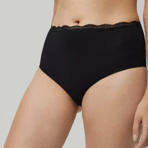 Mutande in cotone nero