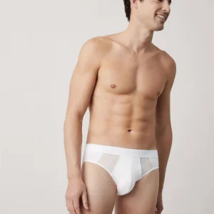 Slip bianco traspirante