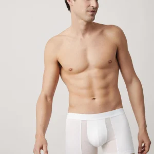 Boxer bianco traspirante