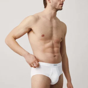 Slip bianco con apertura