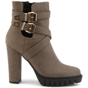 ROCCOBAROCCO – Stivale donna marrone chiaro con doppia fibbia