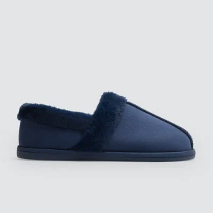 Ciabatte chiuse con pelliccia di mare