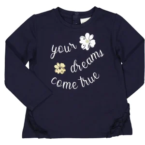 TSHIRT CON ROUCHES SUI FIANCHI Birba