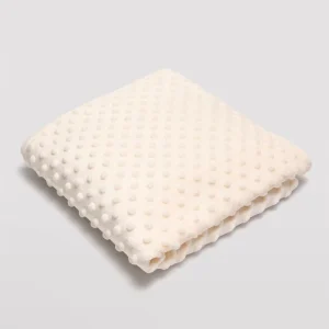 Coperta per neonato a pois avorio