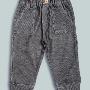 Pantaloni Tessuto Effetto Maglia