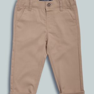 Pantaloni Chinos Tessuto Elegante