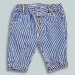 Pantaloni Denim Rigato
