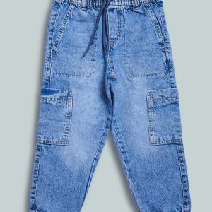 Pantaloni Denim Jogging