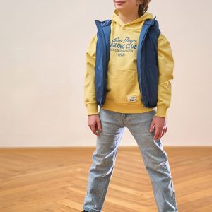 Pantaloni Denim Elasticizzato Relaxed Fit