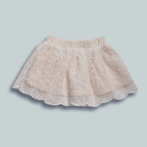 Gonna Tulle Ricamato