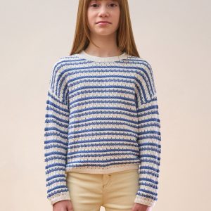 Maglia Traforata Rigata